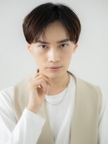 モッズヘアー メン 戸田公園店(mod's hair men)&nbsp;センターパート×マットブラウンのイケメンマッシュd戸田公園