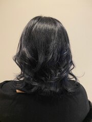 うる艶髪質改善カラー×外ハネくびレイヤー/デジタルパーマ