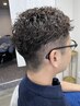 【全員】メンズデザインカット＋パーマorカラー＋ヘッドスパ5分付き