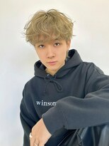 ルービック 和歌山(Rubik's)&nbsp;マッシュパーマ×ハイライトブリーチカラー