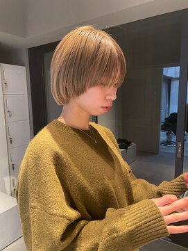 エッセンス 蔵前(THE ESSENCE) マッシュボブ/ベージュ/ブリーチ