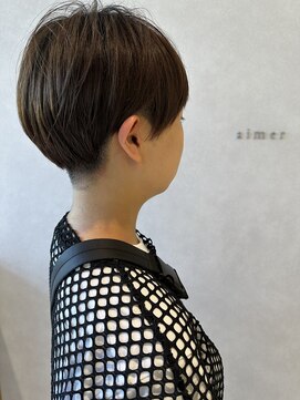 エメ バイ ヘアーポケット(aimer by hair pocket) *+aimerが叶える...ツーブロック×朝楽マッシュ*