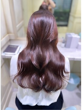 アソビ 表参道(ASOBI) ラベンダーピンク/小顔/ワンレン/髪質改善/前髪