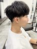 【メンズ限定】カット+髪質改善/縮毛矯正+TR+スキャルプヘッドスパ￥34100→
