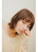 艶感◎顔周りレイヤーボブ