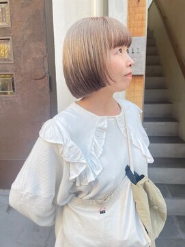 カンナ オーガニック ヘアデザイン(CANNA ORGANIC & HAIR DESIGN) デザインカラー裾カラーブラウン