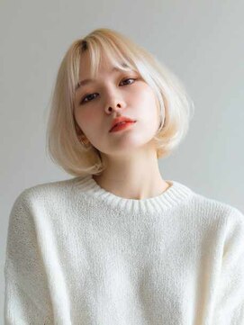 シェル 立川(shell) くびレイヤーエモージュグレージュカラーくびれショート【立川】