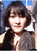 カジュアル×ボブ