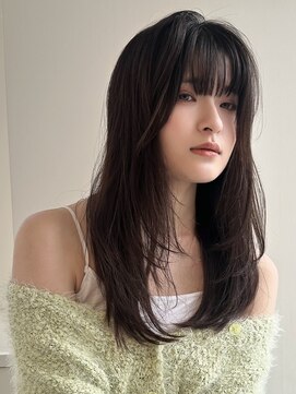 オムニス 表参道(Omnis) 美髪レイヤーカット/顔まわりレイヤー/くびれミディアムレイヤー