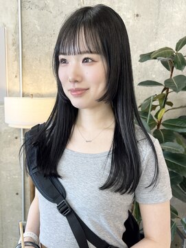 ノード(NODE) 栄黒髪垢抜けストレート