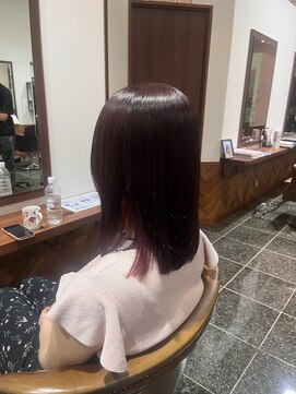 アートラッシュ 多摩センター店(ART RUSH) 鮮やかピンクブラウン