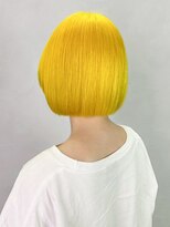 アイティー バイ アルバム 中野店(IT by ALBUM)&nbsp;ボブミディアムショートハイトーンブリーチ_ba566971