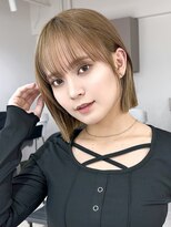 ワンズ リー 上大岡店(One's ly) 大人ガーリー/似合わせカット/ベージュカラー