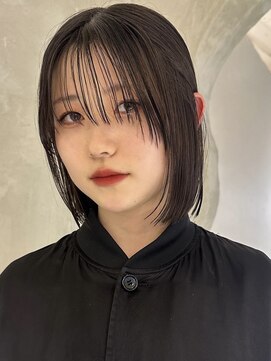 ニコトウキョウ 新宿(nico TOKYO) 20代30代ボブレイヤーボブ顔周りレイヤー韓国風ボブハッシュボブ