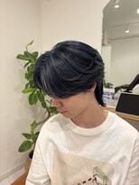 リーベル(LieBell)&nbsp;ネイビー×センターマッシュウルフ