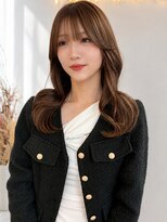 ユイマァル 倉敷(YUIMARL)&nbsp;倉敷韓国レイヤー20代30代40代くびれ巻きブリーチなしベージュ