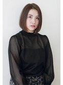 やわらかストレートボブ
