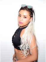 ヘアーエクステンド エフ 渋谷(f)&nbsp;アリアナホワイトグラデーション