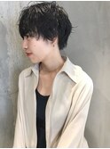 【山庄司 祐希】毛先パーマ×無造作マッシュショート 表参道