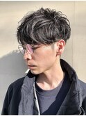 清潔感マッシュ オトナマッシュ 刈り上げ 2ブロック 担当 井上