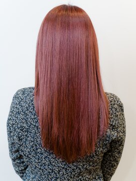 フィッツコア(FITS CORE) ボルドーレッドと髪質改善