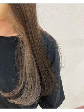 ヘアサロン イリー 西那須野(iLii) イメチェン◎大人かわいいベージュイヤリングカラー