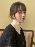 【立町メアリーバイメリー】☆お団子アレンジ×ココアベージュ☆