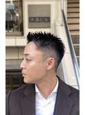 日本橋室町　ビジネスショート　ソフトモヒカン風