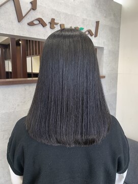 ナチュラル 青森新町店(Natural) 艶髪ストレート