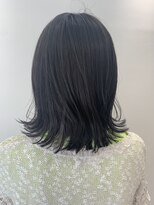 トリート 浦安店(TREAT)&nbsp;鎖骨ロブ×アッシュグレー