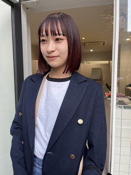 シイ(SIE) ピンクブラウン bob