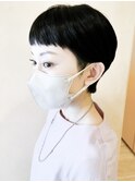 【morio成増/一戸】マニッシュショート　短め前髪