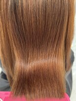 エスカーラ 表参道(THE ESCALA)&nbsp;@m_ayu/髪質改善縮毛矯正/オレンジベージュ/艶髪/タビラマユミ