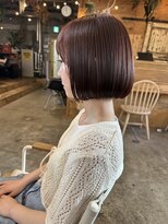 ウィークエンド(WEEKEND)&nbsp;ピンクベージュ　カット＋Wカラー＋トリートメント13800円