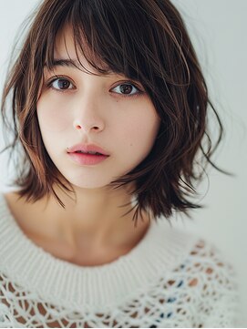 ラファンジュ ヘアー クレオ(Rohange hair Creo) #韓国ヘア#韓国レイヤー#透明感カラー#ロングレイヤー