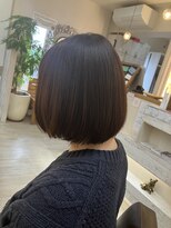 フゥカ 類家店(fuka)&nbsp;ナチュラル縮毛矯正×ボブ