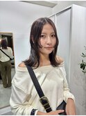お洒落ミディアムレングス