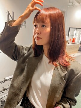 アテナ(ATENA) ATENA成田和樹　温かみを感じる髪色で季節を楽しもう