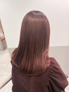 エレノア 池袋店(Eleanor) ブリーチカラー/ピンクベージュ