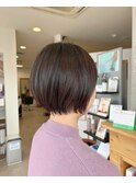 ツヤツヤショートボブ