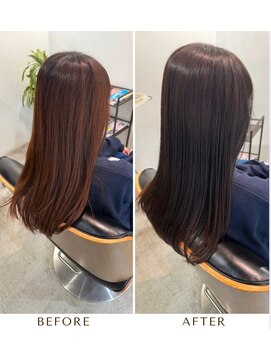 スピカ(SPICA) 【ケアカラーコース】お客様施術事例