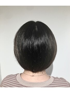 ヘアーポケット 恵比寿(hair pocket) まとまる艶感ボブ/髪質改善/透明感カラー/小顔カット/30代/40代