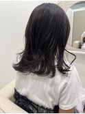 外ハネミディアムレイヤー♪