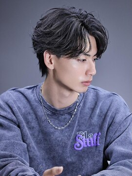 リップス 立川(LIPPS) フェザーパーマセンターパート