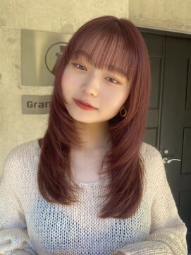 ガーデン 渋谷(GARDEN) ミディアム　レイヤーカット　顔周り　似合わせ