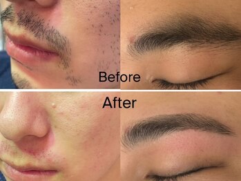 アンジェリック(angeliQue)の写真/髪も眉も整えて第一印象を劇的チェンジ！新発想の美男子ケア