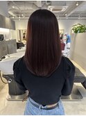 【marfe】髪質改善カラー_ボルドーカラー_ダークボルドー