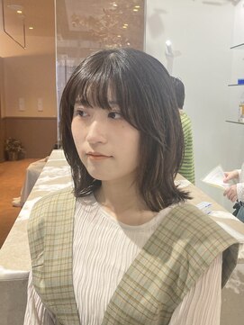 シアン 大須店(CYAN.) ミディアムワンカールパーマ