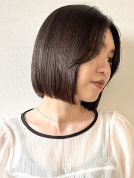 モリオフロムロンドン 松戸店(Morio from London) 【モリオ松戸　石山】大人可愛いナチュラルボブ黒髪ボブ20代30代