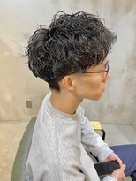 ソウス(SOURCE)&nbsp;無造作スパイラルパーマ　植木涼太